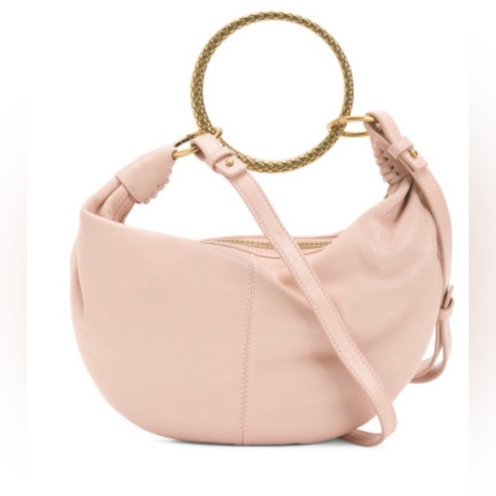 Leather Hobo Bracelet Bag